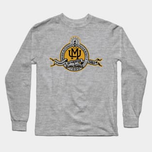 Retro Vintage Miskatonic University College Seal Long Sleeve T-Shirt